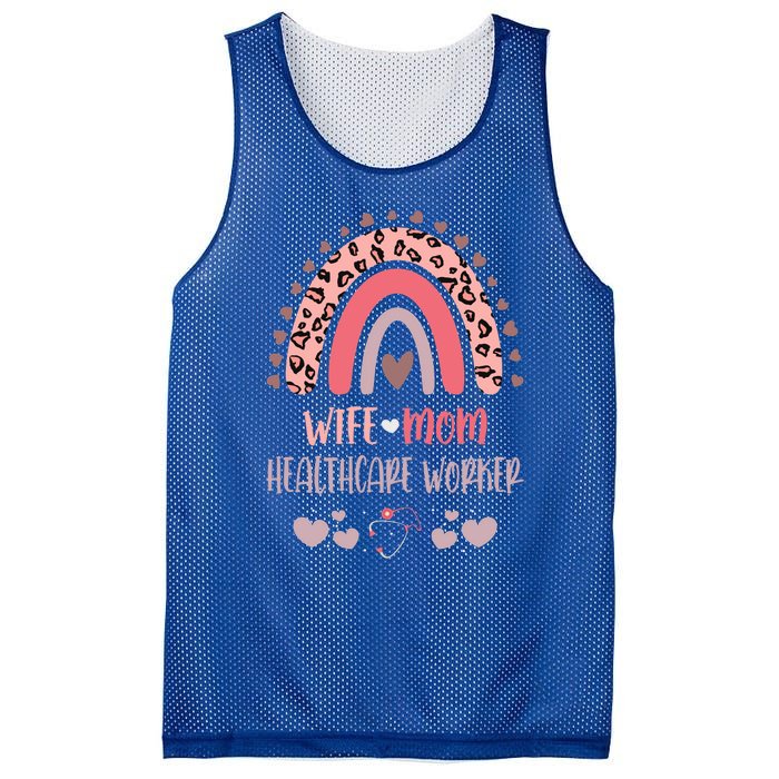 Wife Mom Healthcare Worker Strong As A Mother Nurse Mom Moth Great Gift Mesh Reversible Basketball Jersey Tank