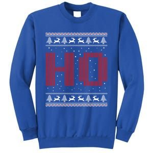 Where My HoS At Ho Matching Couple Santa Ugly Christmas Meaningful Gift Sweatshirt