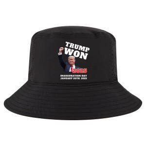 We Made History Trump 2024 Won 2025 Inauguration Day Winner Cool Comfort Performance Bucket Hat