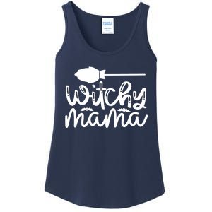 Witchy Mama Halloween Quote Ladies Essential Tank