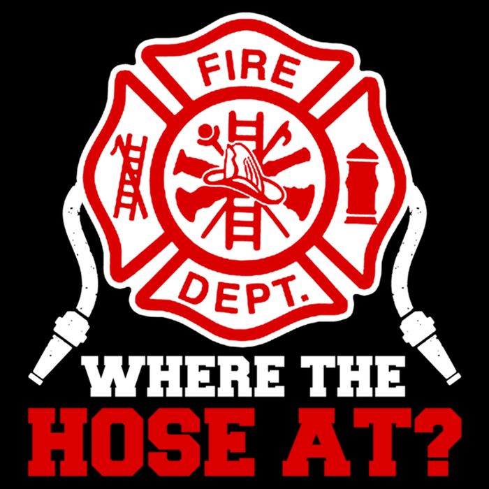 Where My Hose At Funny Firefighter Fire Rescue Cute Gift City Backpack