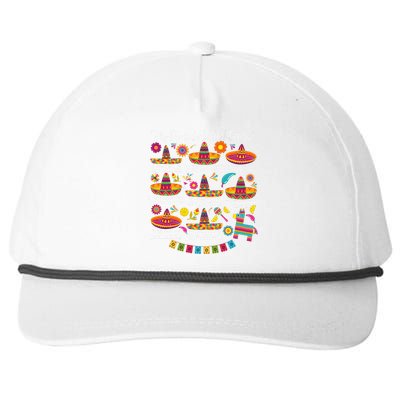 Why Mental Health Matters Cinco De Mayo Day Snapback Five-Panel Rope Hat