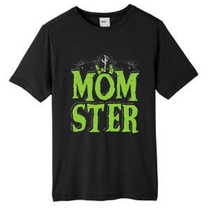 Womens Momster Halloween Monster Best Mom Ever Spooky Mommy Tall Fusion ChromaSoft Performance T-Shirt