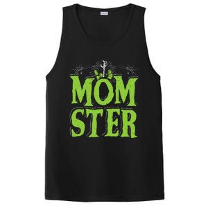 Womens Momster Halloween Monster Best Mom Ever Spooky Mommy PosiCharge Competitor Tank