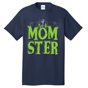 Womens Momster Halloween Monster Best Mom Ever Spooky Mommy Tall T-Shirt