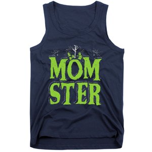 Womens Momster Halloween Monster Best Mom Ever Spooky Mommy Tank Top