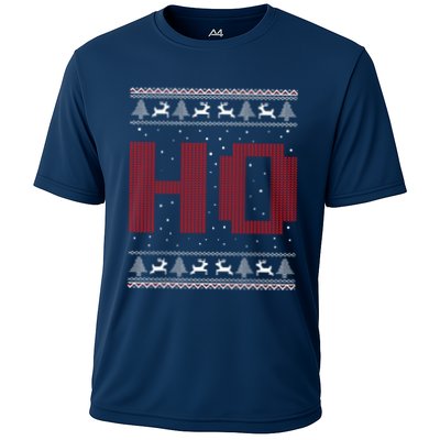Where My HoS At Ho Matching Couple Santa Ugly Christmas Performance Shirt