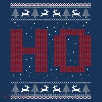 Where My HoS At Ho Matching Couple Santa Ugly Christmas Tall T-Shirt