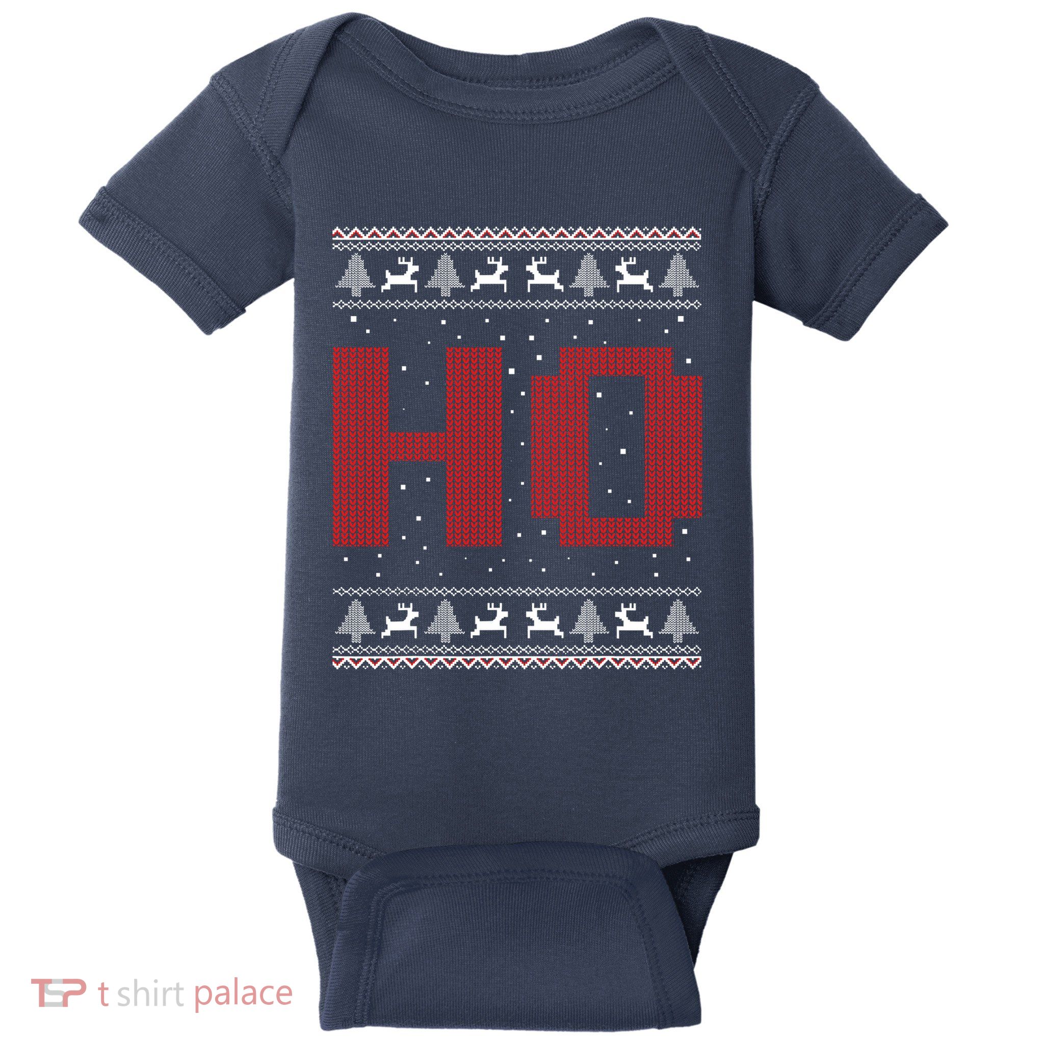 Where My HoS At Ho Matching Couple Santa Ugly Christmas Baby Bodysuit