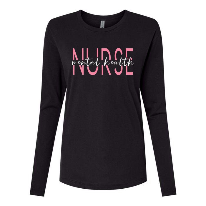 Wo Mental Health Nurse Therapist Awareness Womens Cotton Relaxed Long Sleeve T-Shirt