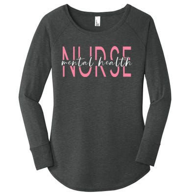 Wo Mental Health Nurse Therapist Awareness Women's Perfect Tri Tunic Long Sleeve Shirt