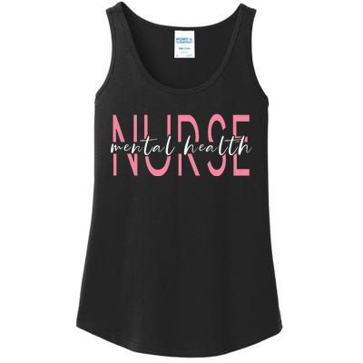 Wo Mental Health Nurse Therapist Awareness Ladies Essential Tank