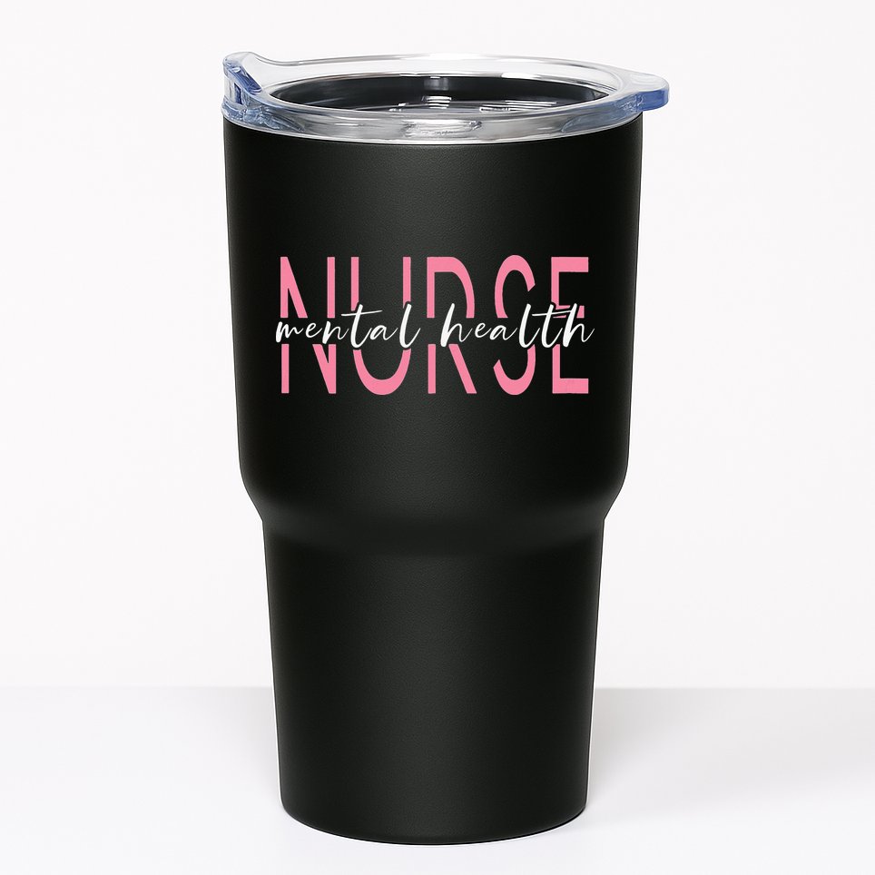 Wo Mental Health Nurse Therapist Awareness Tumbler