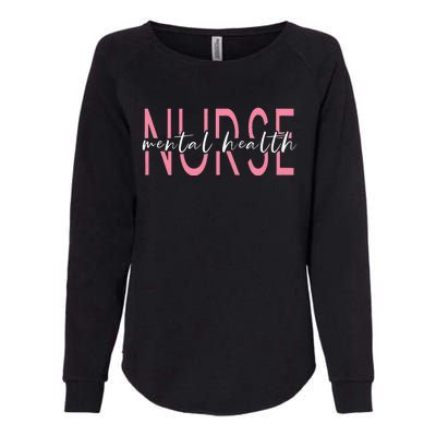 Wo Mental Health Nurse Therapist Awareness Womens California Wash Sweatshirt