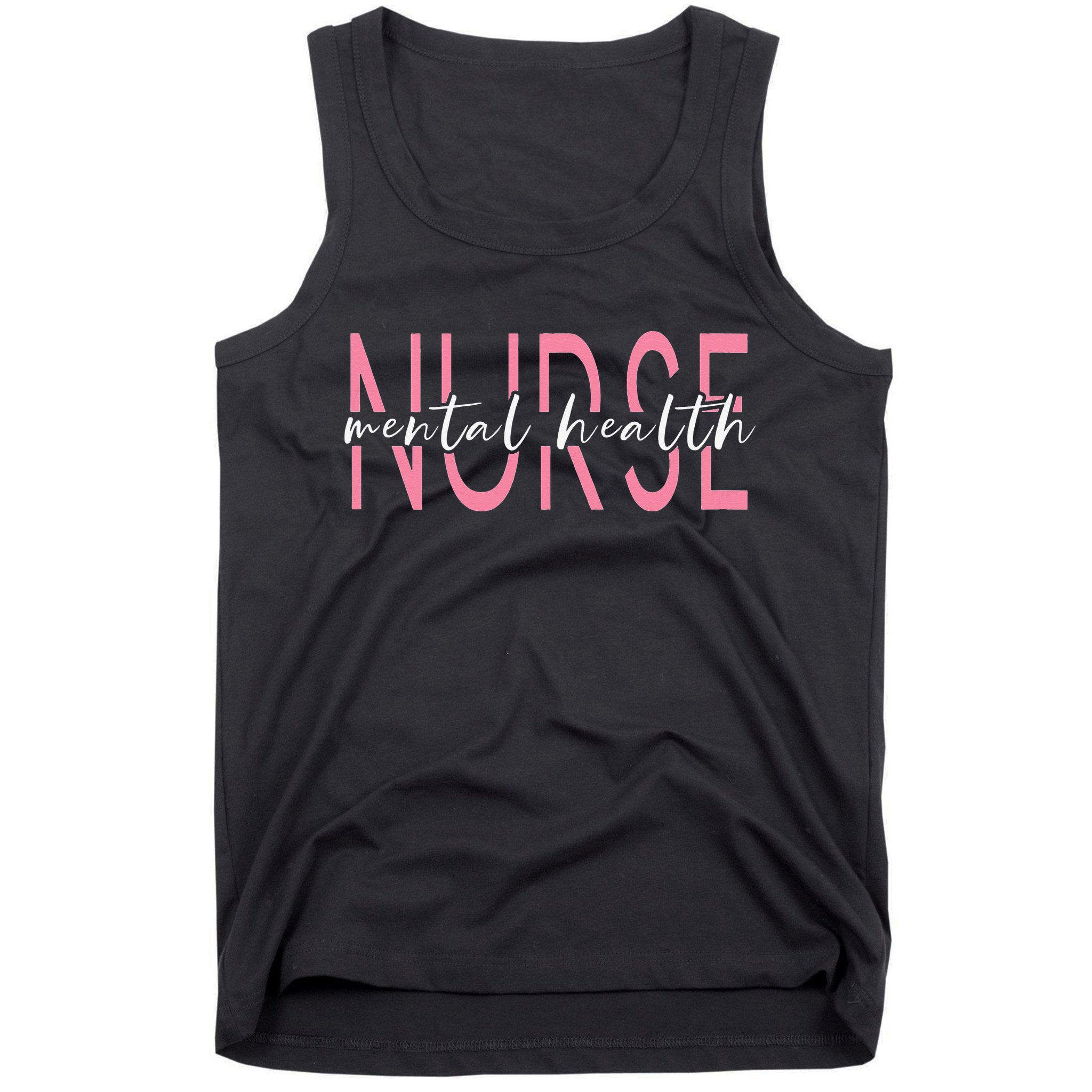 Wo Mental Health Nurse Therapist Awareness Tank Top