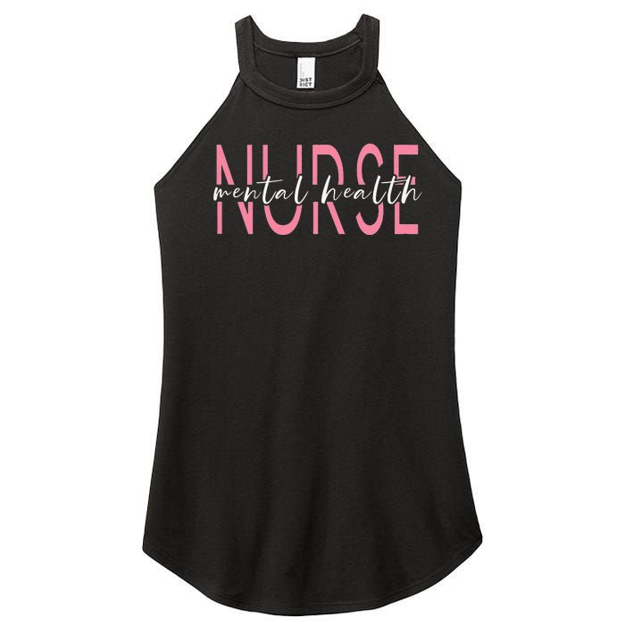 Wo Mental Health Nurse Therapist Awareness Women's Perfect Tri Rocker Tank