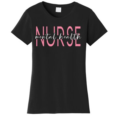 Wo Mental Health Nurse Therapist Awareness Women's T-Shirt