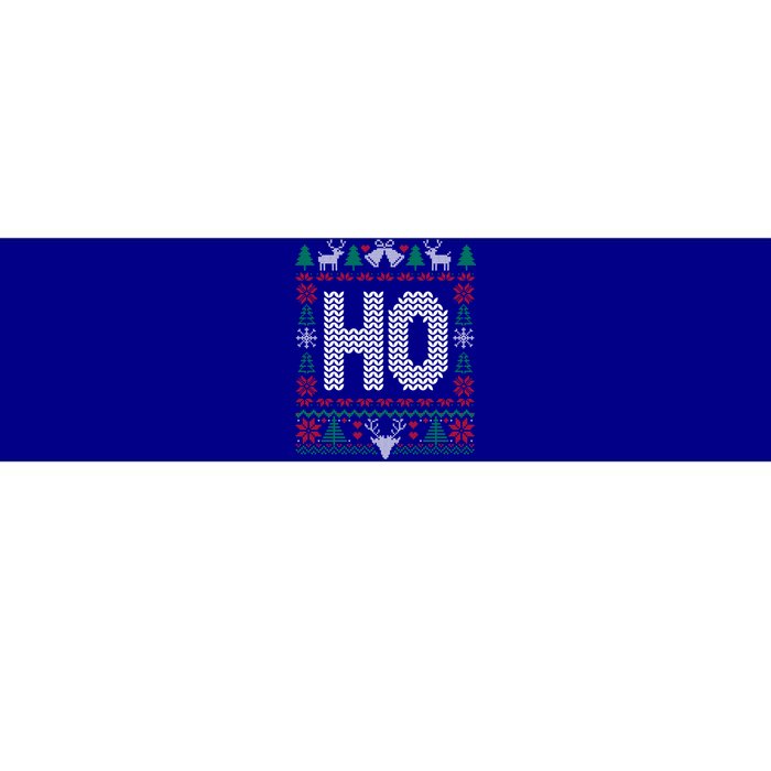 Where My HoS At Ho Matching Couple Christmas Ugly Cute Gift Bumper Sticker