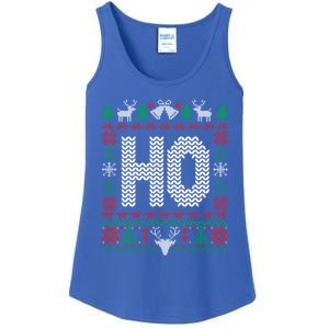 Where My HoS At Ho Matching Couple Christmas Ugly Cute Gift Ladies Essential Tank