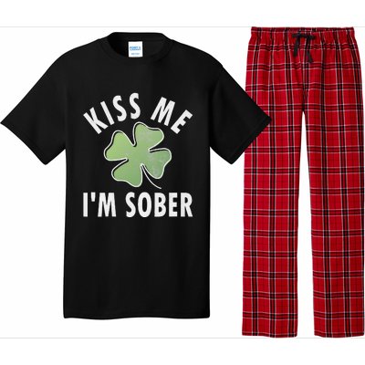 Womens Me I'm Sober Funny Saint Patricks Day Pajama Set