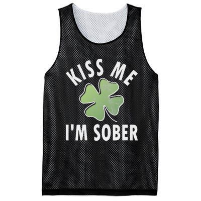 Womens Me I'm Sober Funny Saint Patricks Day Mesh Reversible Basketball Jersey Tank