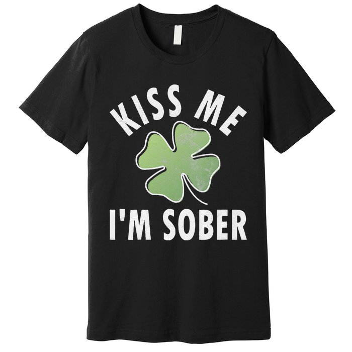 Womens Me I'm Sober Funny Saint Patricks Day Premium T-Shirt