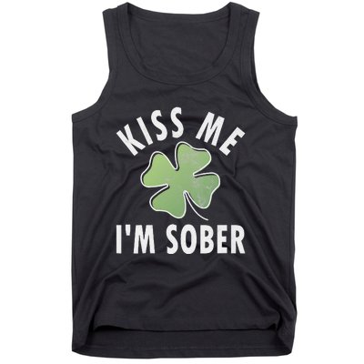 Womens Me I'm Sober Funny Saint Patricks Day Tank Top