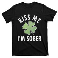 Womens Me I'm Sober Funny Saint Patricks Day T-Shirt