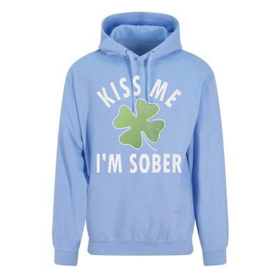 Womens Me I'm Sober Funny Saint Patricks Day Unisex Surf Hoodie