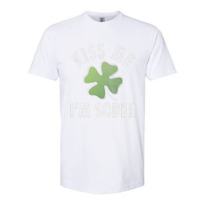 Womens Me I'm Sober Funny Saint Patricks Day Softstyle CVC T-Shirt