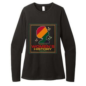 Wo March Is WOMEN'S HISTORY MONTH Womens CVC Long Sleeve Shirt