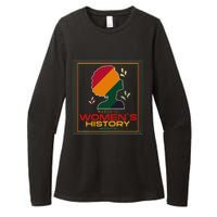 Wo March Is WOMEN'S HISTORY MONTH Womens CVC Long Sleeve Shirt