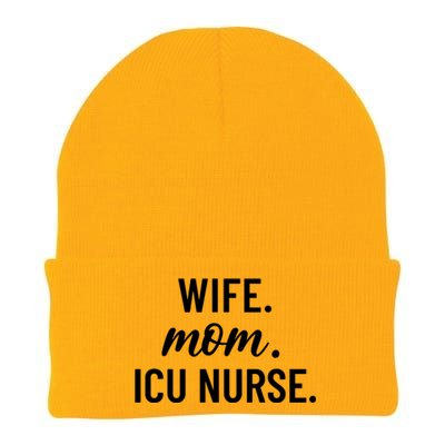 Wife Mom Icu Nurse Appreciation Gift Knit Cap Winter Beanie