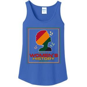 Womens March Is WOMEN'S HISTORY MONTH Ladies Essential Tank