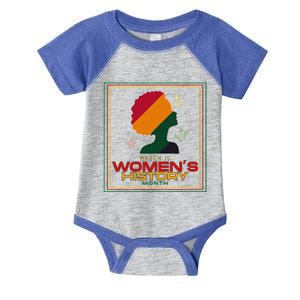 Womens March Is WOMEN'S HISTORY MONTH Infant Baby Jersey Bodysuit