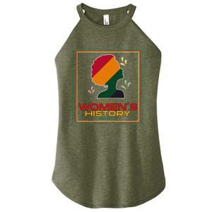 Womens March Is WOMEN'S HISTORY MONTH Women's Perfect Tri Rocker Tank