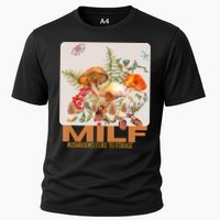 Women Mushrooms I Like To Forage Cooling Performance Crew T-Shirt