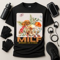 Women Mushrooms I Like To Forage Cooling Performance Crew T-Shirt