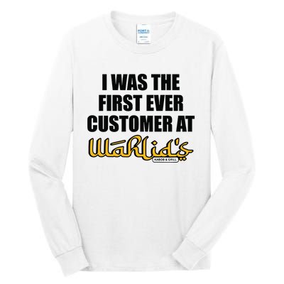 Wahlid Mohammad I Was The First Ever Customer At WahlidS Tall Long Sleeve T-Shirt