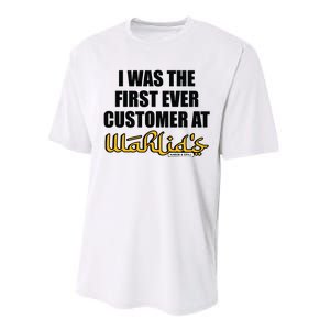 Wahlid Mohammad I Was The First Ever Customer At WahlidS Performance Sprint T-Shirt