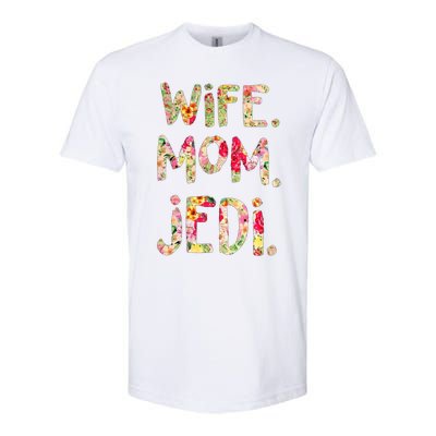 Wife Mom Jedi Softstyle® CVC T-Shirt