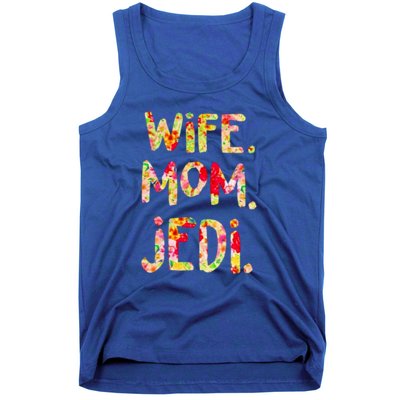 Wife Mom Jedi Tank Top