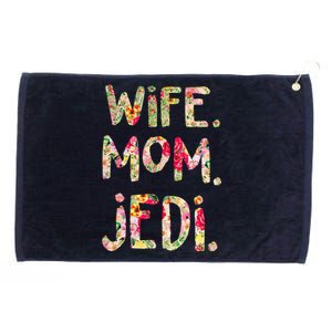 Wife Mom Jedi Grommeted Golf Towel