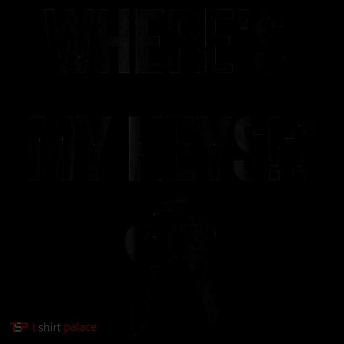 Where's My Keys Lost Misplaced Keys Funny Impact Tech Backpack