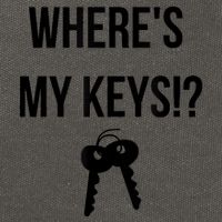 Where's My Keys Lost Misplaced Keys Funny Cotton Canvas Backpack