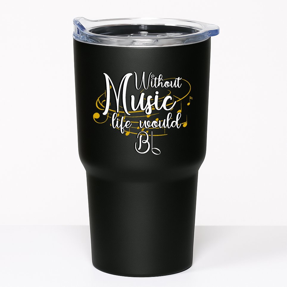 Without Music Life Would Bb For Music Lovers & Artists Tumbler