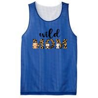 Wild Mom Leopard Zoo Theme Birthday Animal Safari Jungle Animal Mesh Reversible Basketball Jersey Tank