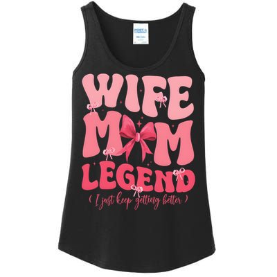 Wife Mom Legend Family Lover Gift Idea Ladies Essential Tank