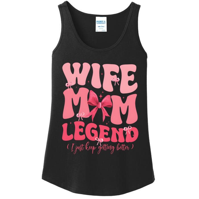 Wife Mom Legend Family Lover Gift Idea Ladies Essential Tank