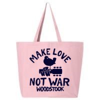 W.Oodstock Make Love Not War 25L Jumbo Tote